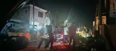 Students at night 
