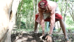 خالد عبد الغني مزارع من تعز في اليمن