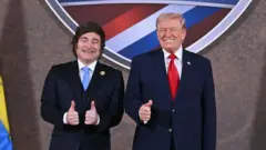Javier Milei e Donald Trump