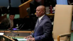 Le président Mokgweetsi Masisi