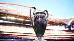 Champions league trophy