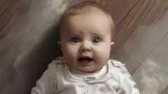 TikTok પર AI વિડિઓમાંથી એક બાળક