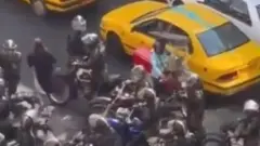 جانب من المقطع المصور