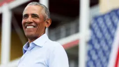 奧巴馬在佛羅里達州奧蘭多為拜登站台拉票（27/10/2020）