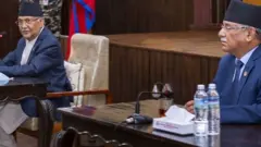 ओली र प्रचण्ड