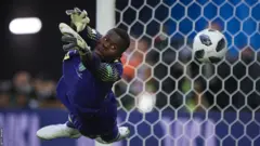 Nigeria's goalkeeper Uzoho