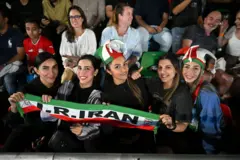 طرفداران تیم ملی فوتبال ساحلی ایران