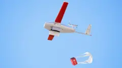 ड्रोनबाट एचआईभी परीक्षण किट र औषधि