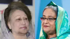 খালেদা জিয়া ও শেখ হাসিনা
