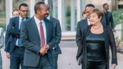 MM Abiy Ahmad fi Daarektara Dhaabbata Maallaqaa Idiladdunyaa (IMF) Kiristaaliinaa Jorjiyeevaa