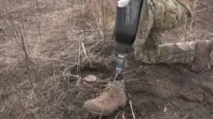 Сапер з протезом