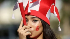 تماشاگر زن پرسپولیسی