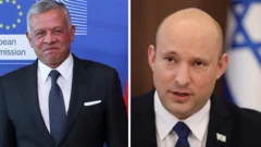 نفتالي بينيت وعبد الله الثاني