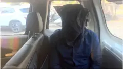 अटक करण्यात आलेला आरोपी.