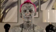 zena najvise tetovaza na svetu
