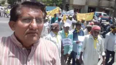 આંદોલનમાં ખેડૂતનેતા સાગર રબારી