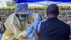 Ebola vaccine injection