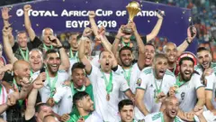 L'Algérie vainqueur de la Coupe d'Afrique des Nations