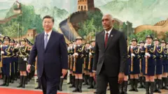 माल्दिभ्सका राष्ट्रपति मोहम्मद मुइज्जू चीन भ्रमणमा