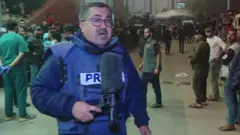 காஸாவிலிருந்து பிபிசி செய்தியாளரின் பதிவு 