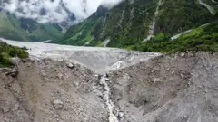 मेलम्चीको मुहान।