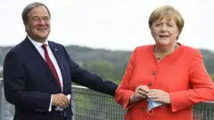 Армин Лашет, Ангела Меркель