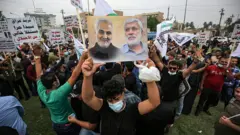 از تامسون خواسته شد تا در باره حمله‌ای که قاسم سلیمانی را هدف قرار داده بود، اطلاعات بدهد