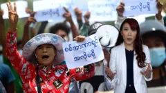 การประท้วงในเมียนมา