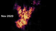 صور بالقمر الصناعي تُظهر اختفاء تيغراي