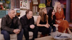 Matt LeBlanc, Matthew Perry, Jennifer Aniston, Courtney Cox y Lisa Kudrow