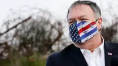 Mike Pompeo di Dataran Tinggi Golan