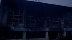 Разрушенная аппаратная вещателя