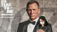 No Time To Die poster in Bangkok