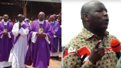 Ekleziya Katolika mu Burundi ibona amakenga, Evariste Ndayishimiye (i buryo) akabagiriza ko bagomba gucanishamwo Abarundi