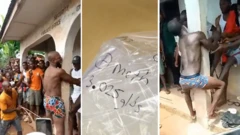Community dey flog men wey dey use Mkpurummiri