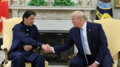 عمران خان و دونالد ترامپ