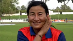 क्रिकेट खेलाडी सीता राना मगर।