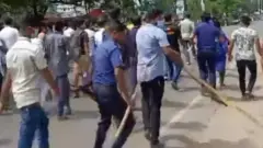 লংমার্চে অংশগ্রহণকারীদের অভিযোগ, হামলাকারীরা আওয়ামী লীগের সাথে জড়িত। স্থানীয় আওয়ামী লীগ অভিযোগ অস্বীকার করছে।