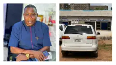 Aworan Oloye Sunday Igboho ati aafin Ọba Alajaṣẹ ti Benin Republic