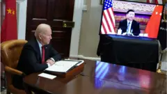 Joe Biden na Xi Jinping