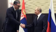 Вучич і Путін