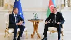 Donald Tusk və İlham Əliyev