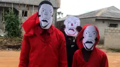Ikorodu Bois wear cllth like say dem be Money Heist