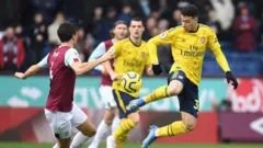 Urukino hagati ya Burnely na Arsenal rwarangiye iyo mirwi ata n'umwe uronse igitsindo