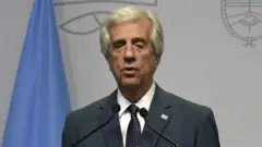 presidente de Uruguay, Tabaré Vázquez,