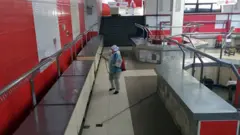Базарларда жүргүзүлгөн дезинфекция