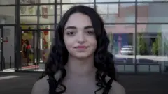 Kristina, učenica osnovne škoel u Hrvatskoj