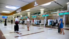 Pipo wey dey travel enta Dubai