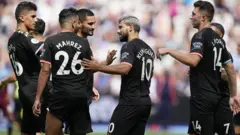مانشستر سيتي فاز بلقب الدوري الإنجليزي الممتاز الموسم الماضي