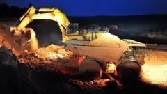 Добыча бокситов в Гвинее